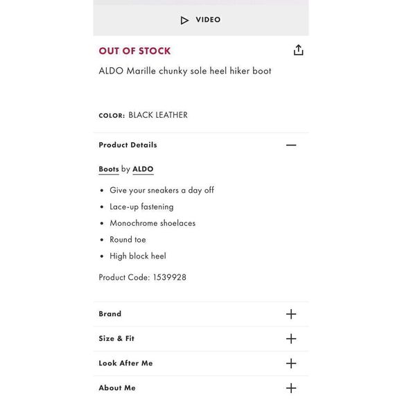 ALDO Marille Boots NEW in box - Picture 10 of 10